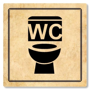 WC, 118x118mm, pergamen, Utah